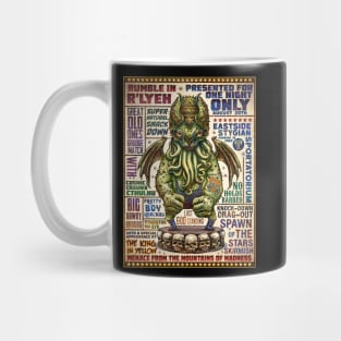 Rumble in R'lyeh Poster Mug